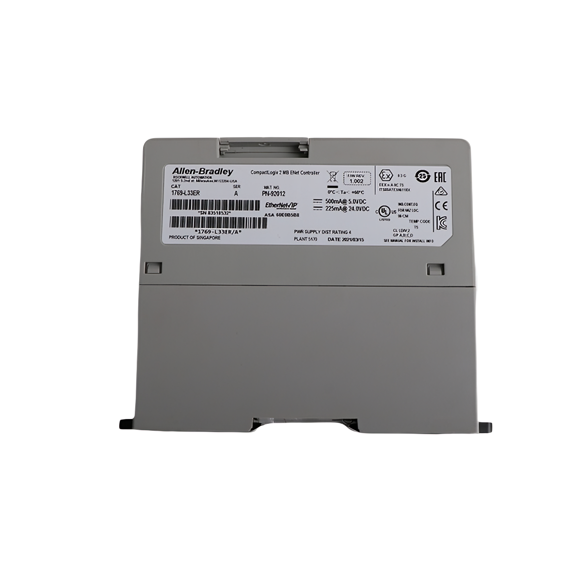 Allen-Bradley 1769-L33ERM/A | CompactLogix 5370 Ethernet Controller Module