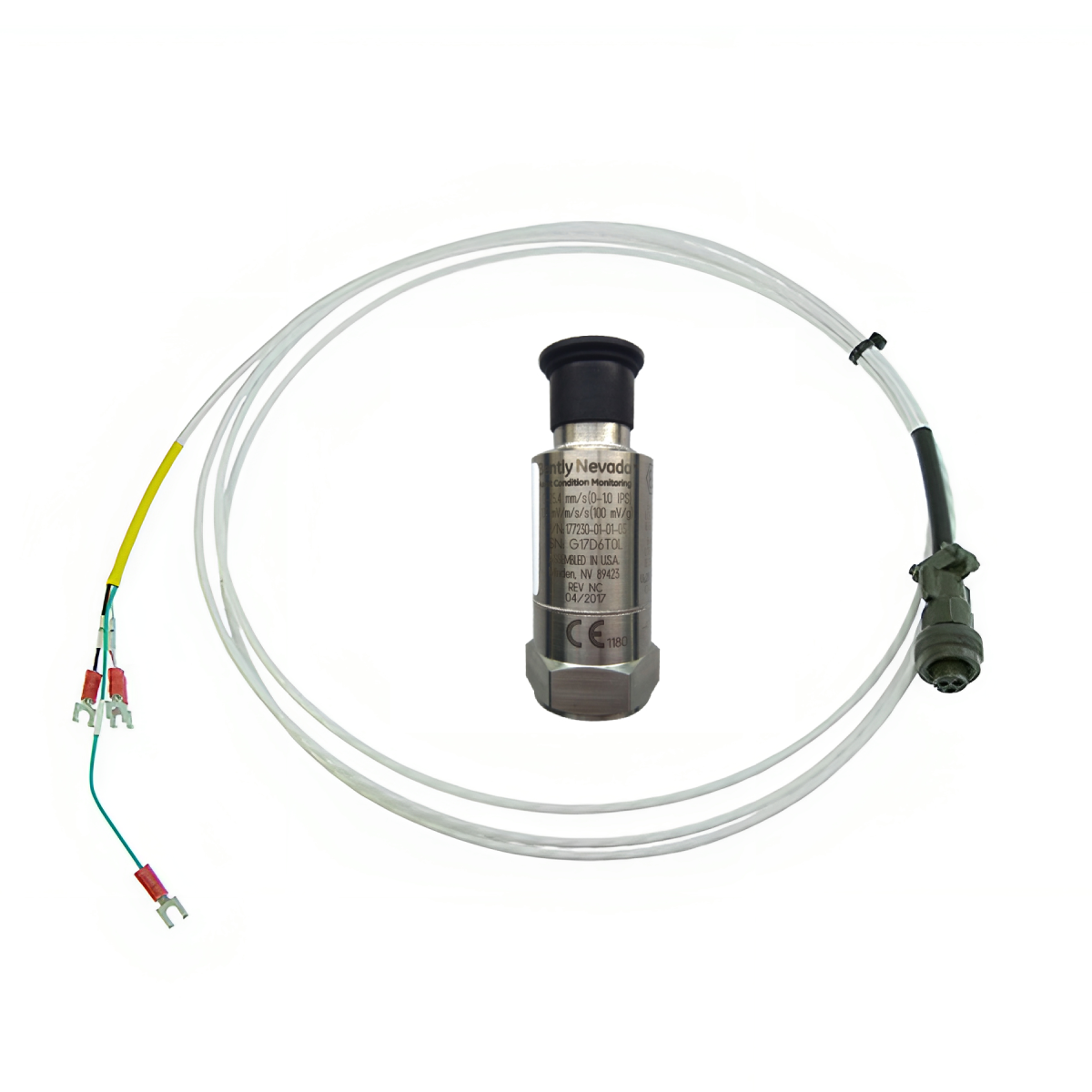 Bently Nevada 177230-01-01-05 + 16710-30 | Seismic Transmitter & Cable