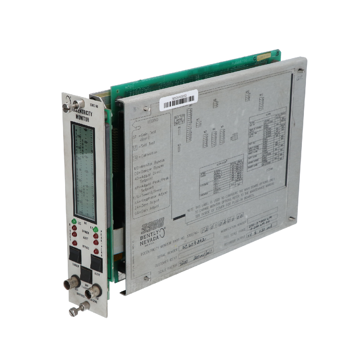 Bently Nevada 3300/40 | Eccentricity Monitor Module