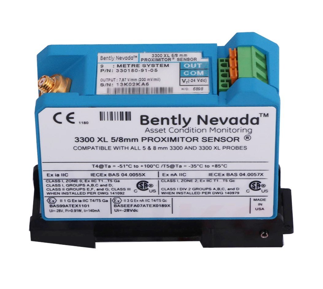 Bently Nevada 330180-91-05 | 3300 XL Proximitor Sensor