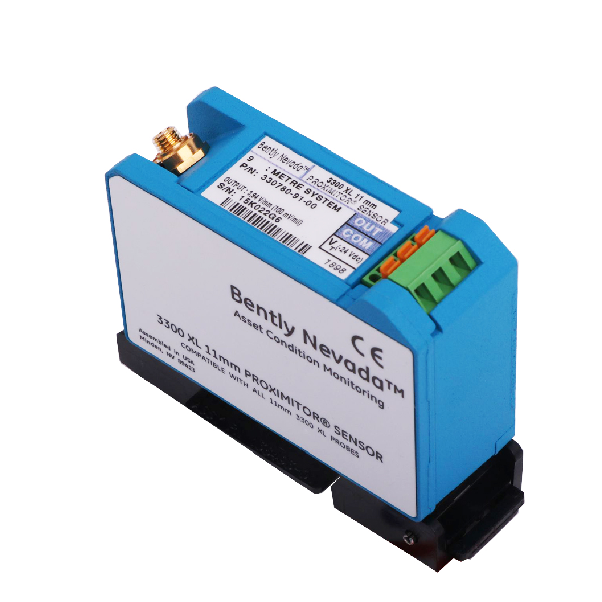 Bently Nevada 330780-91-00 | 3300 XL 11 mm Proximitor Sensor