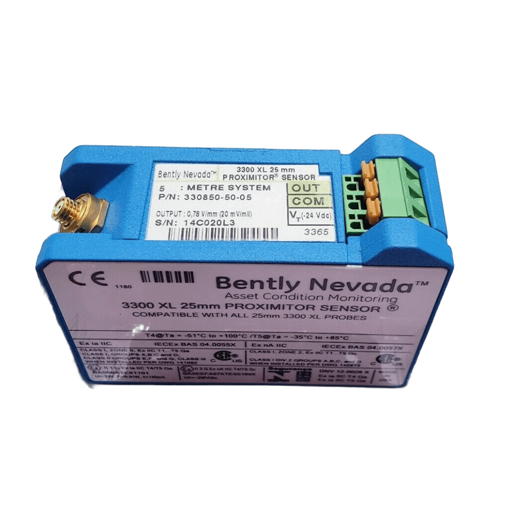 Bently Nevada 330850-50-05 3300 XL 25 mm Proximitor Sensor