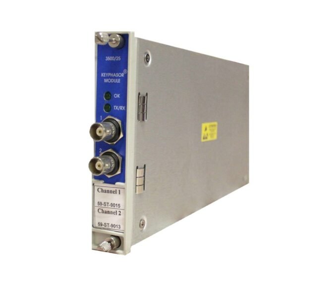Bently Nevada 3500/25-01-01-00 (149369-01 + 125800-01) Enhanced Keyphasor Module