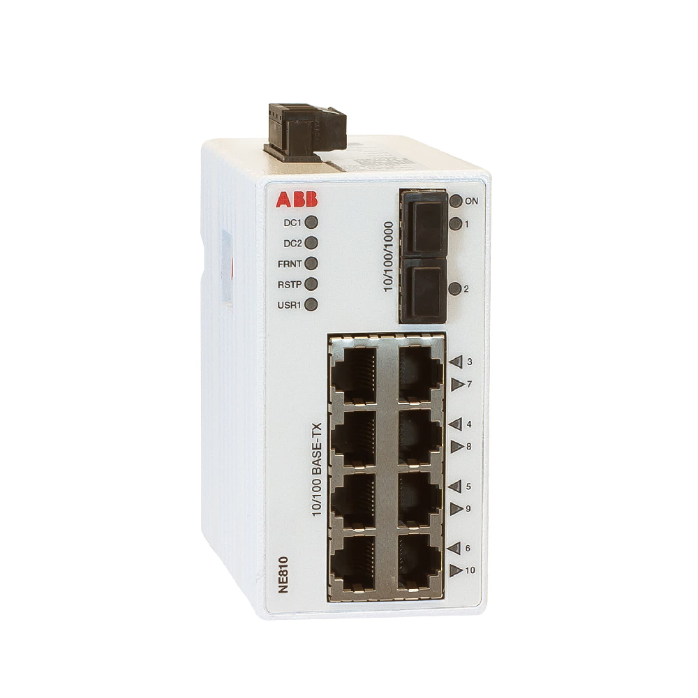 ABB 3BSE080207R1 NE810 Industrial Ethernet Network Switch
