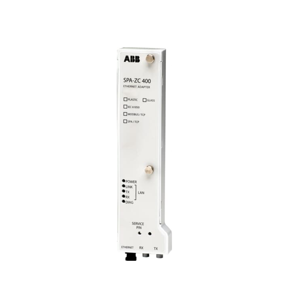 ABB SPA-ZC400EM Ethernet Adapter for IEC 61850 Connectivity