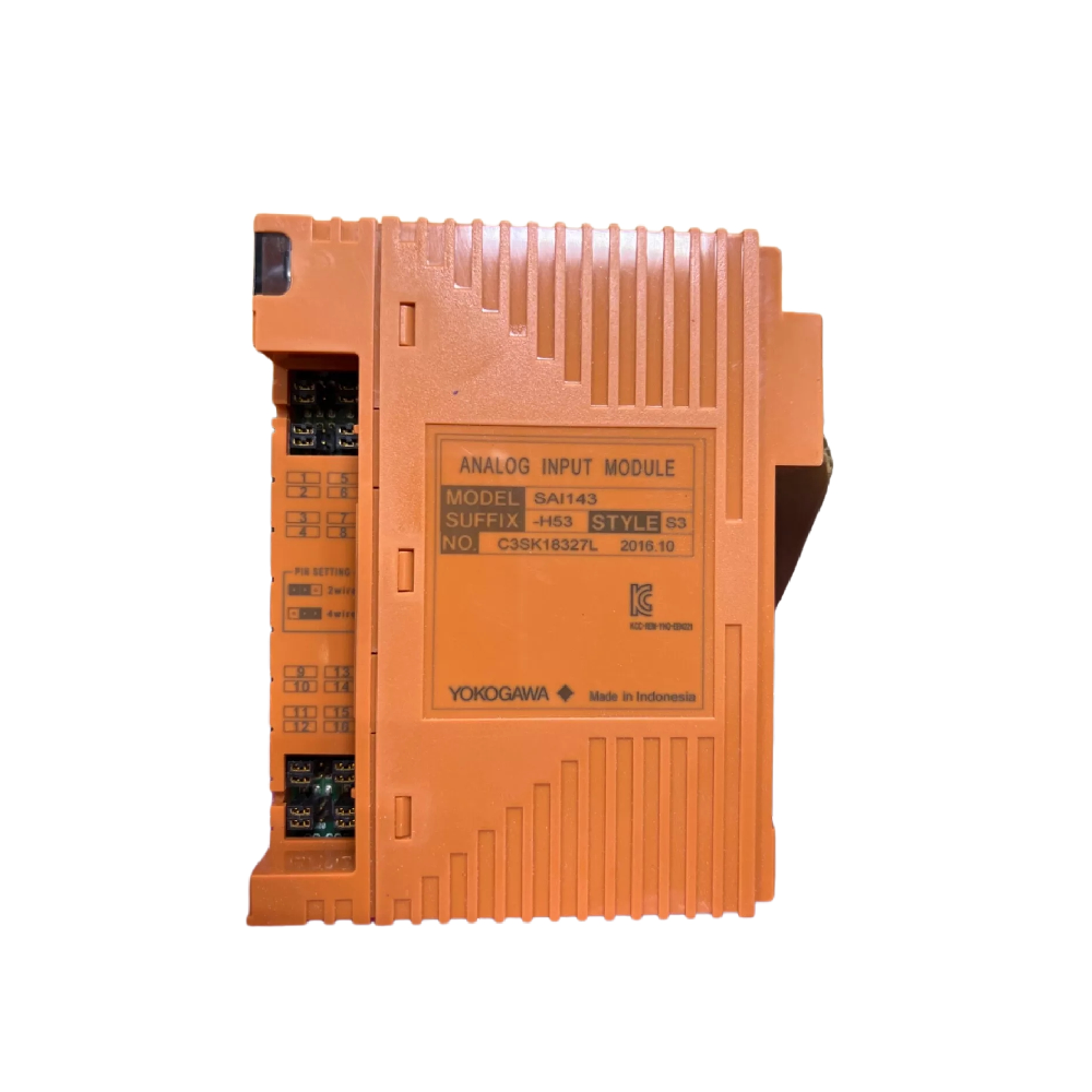 Yokogawa SAI143-H53 S3 | Analog Input Module with HART Communication