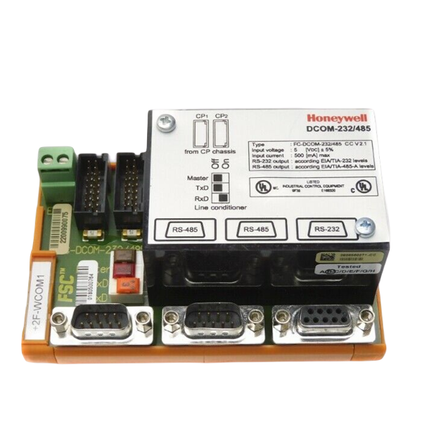 Honeywell FC-DCOM-232/485 Communication FTA Module | Dual RS-232/485 Interface