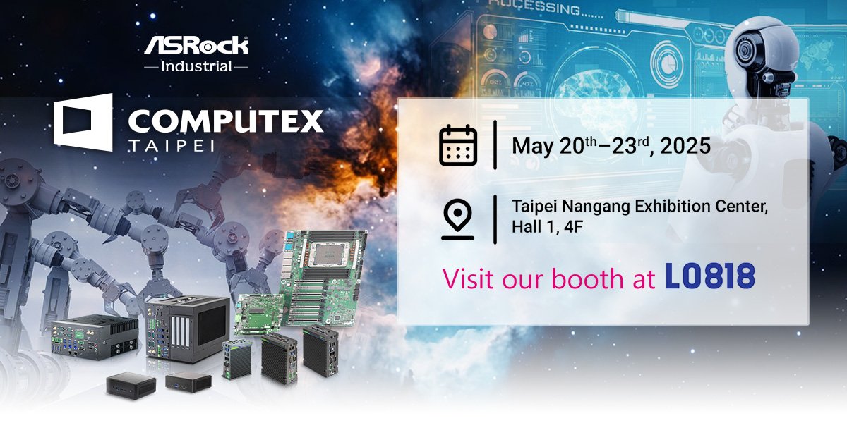 ASRock Industrial Unveils AiUAC to Drive a New Era of Smart Automation