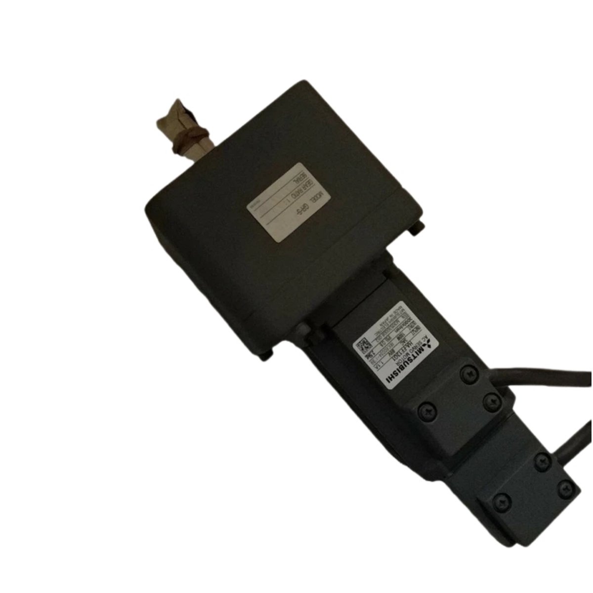 Mitsubishi HA-FF13G1 servo amplifiers & motors. 50–600 W, IP44, MR-J2 series, high torque, 3000–4600 r/min, precise industrial motion control.