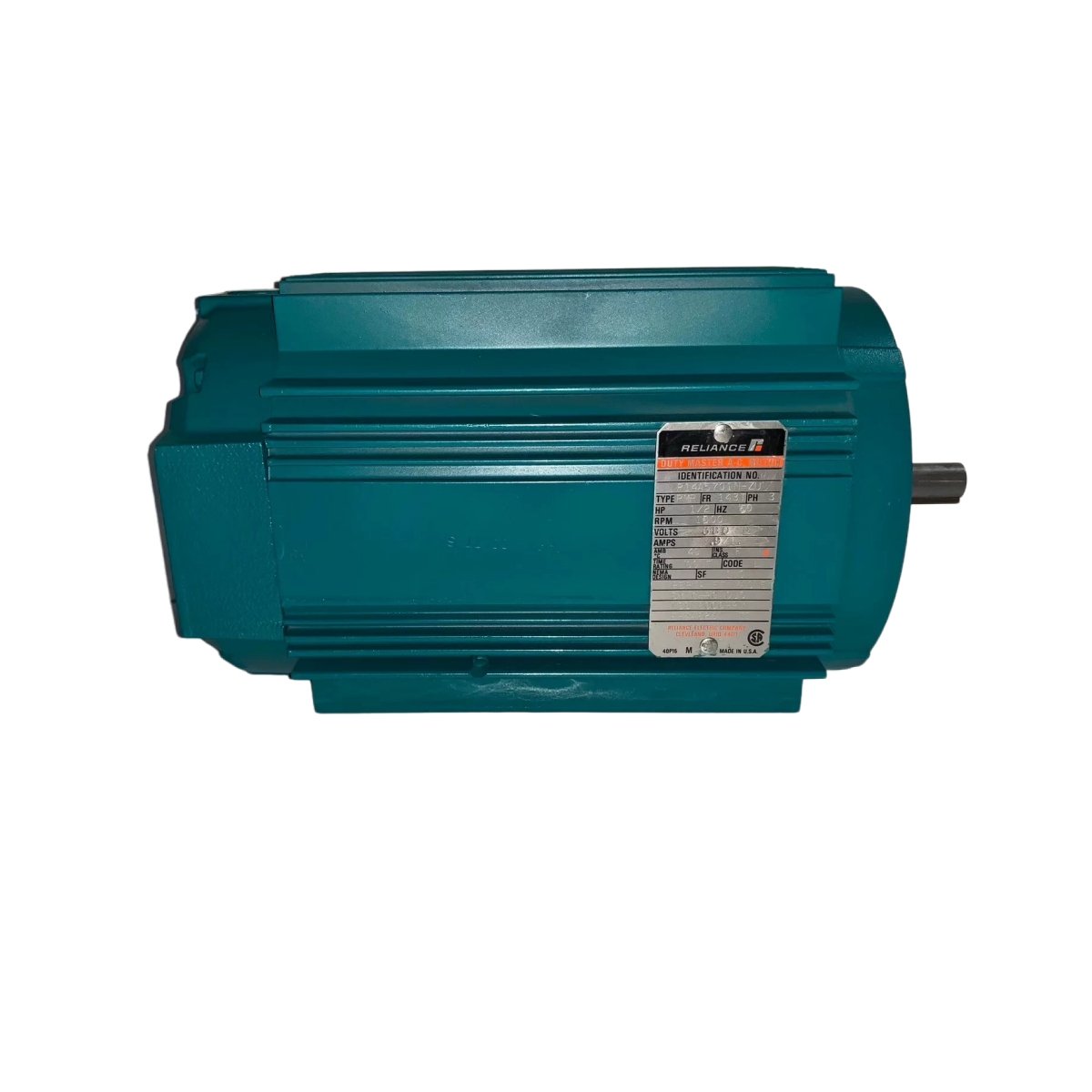 Reliance Electric P14A5701N-ZU Motor E-54825 3P PMP FR143T, three-phase, high-efficiency, FR143T frame, durable industrial automation motor.
