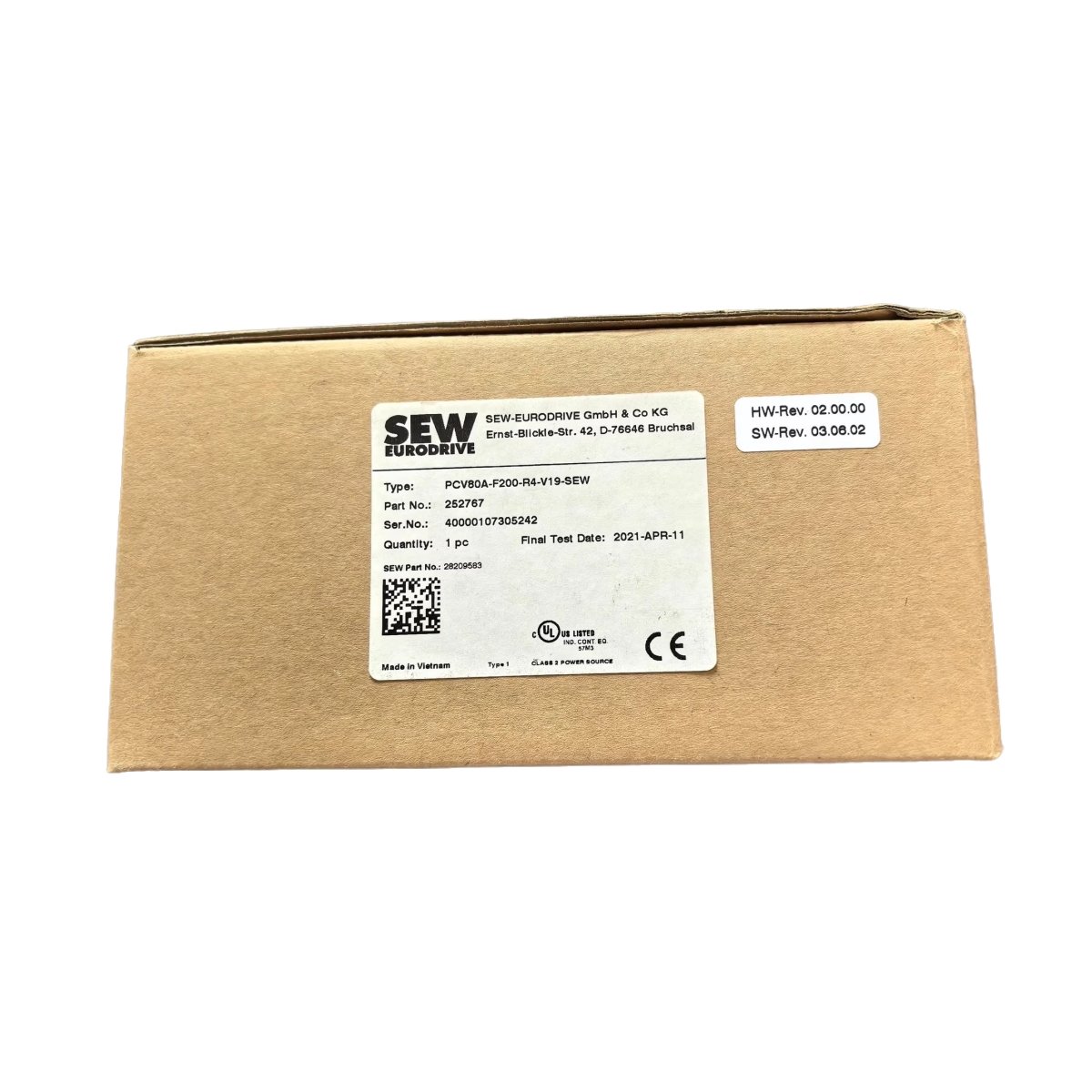 SEW EURODRIVE 252767 PCV80A-F200-R4-V19-SEW Optical Sensor Module - Image 4