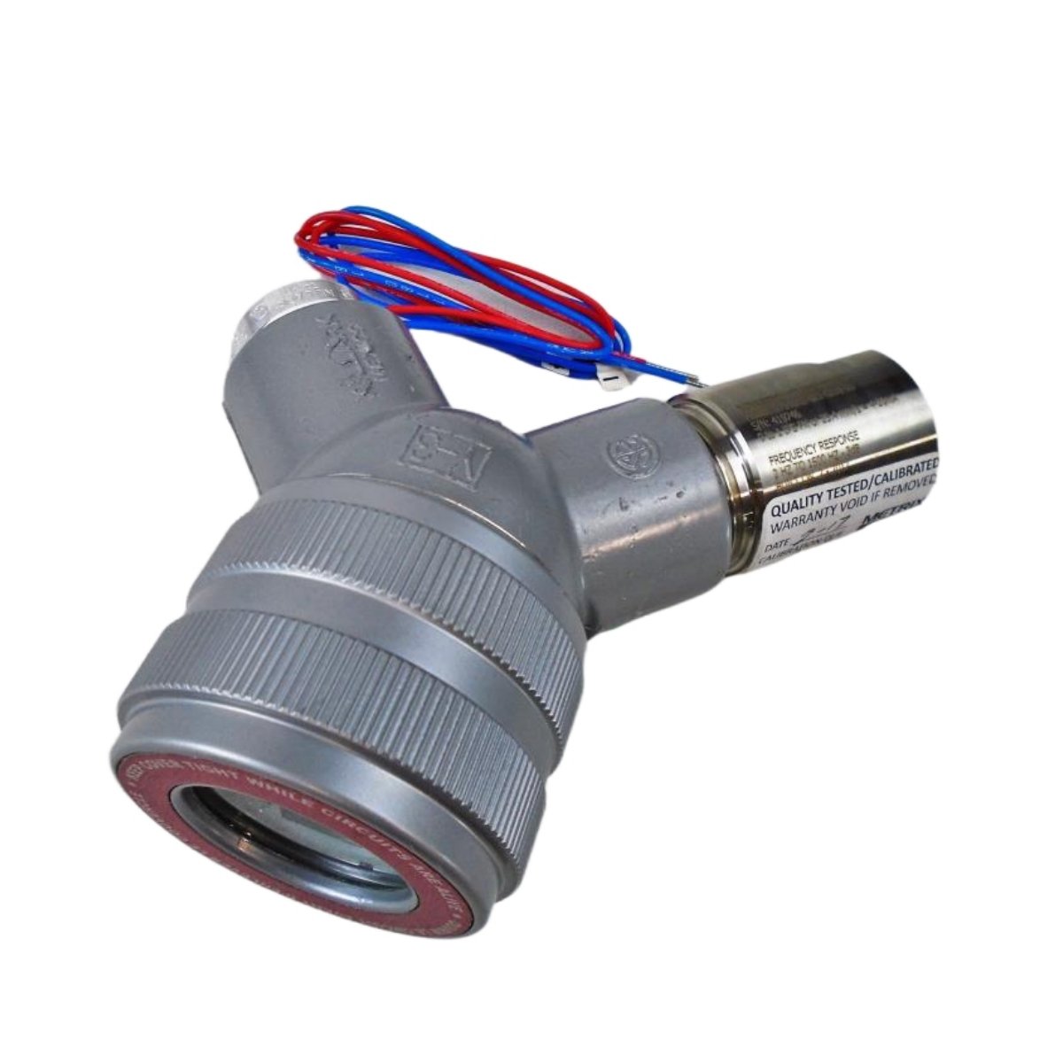 Buy Metrix ST5491E-021-420-00 vibration transmitter. 4–20 mA, 2–2000 Hz range, LCD display, stainless steel housing, ATEX and NRTL certified.