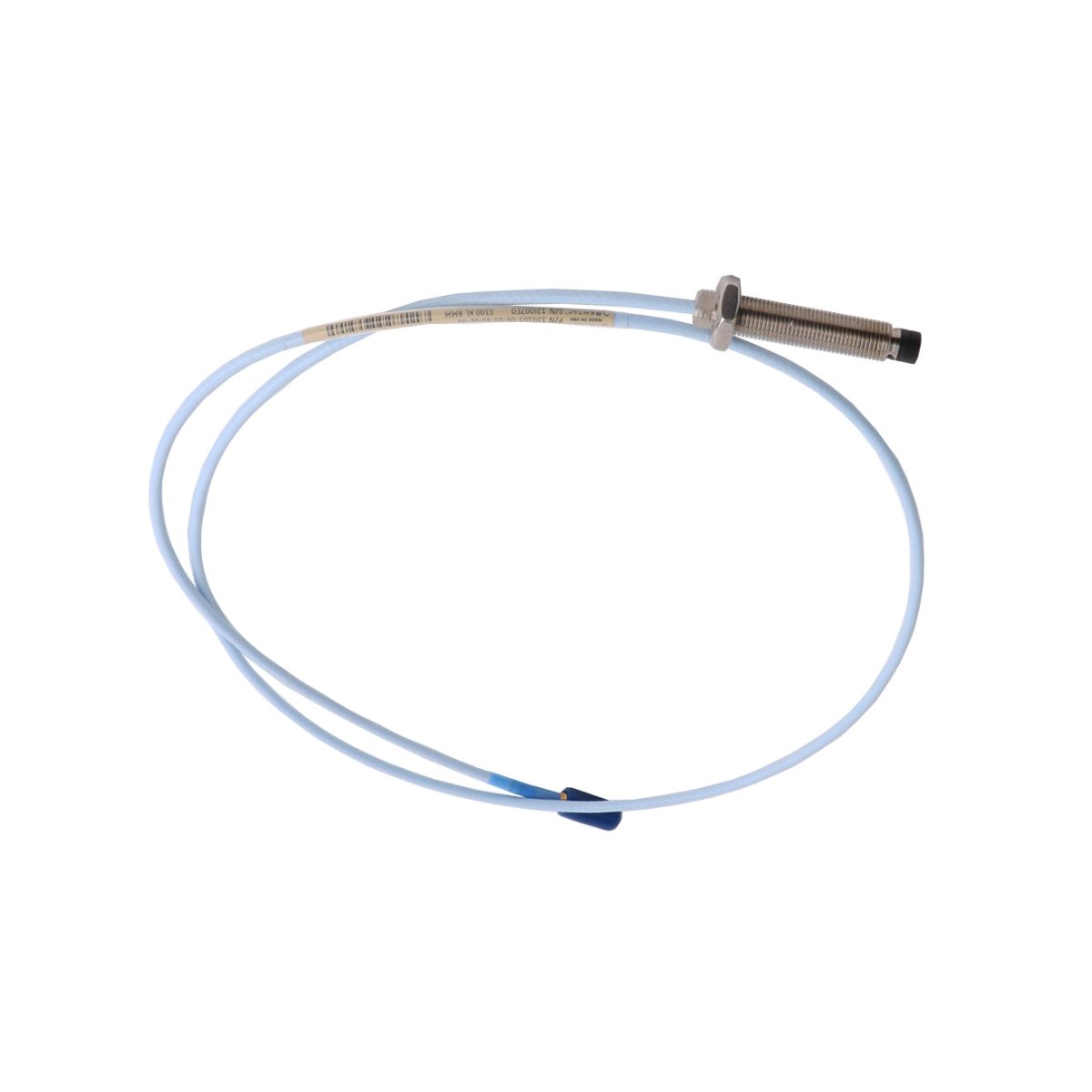 Bently Nevada 330103-00-20-10-02-00 8mm 3300 XL Proximity Probe, M10x1 thread, 1m cable, -51°C to +500°F, 0.131kg weight.