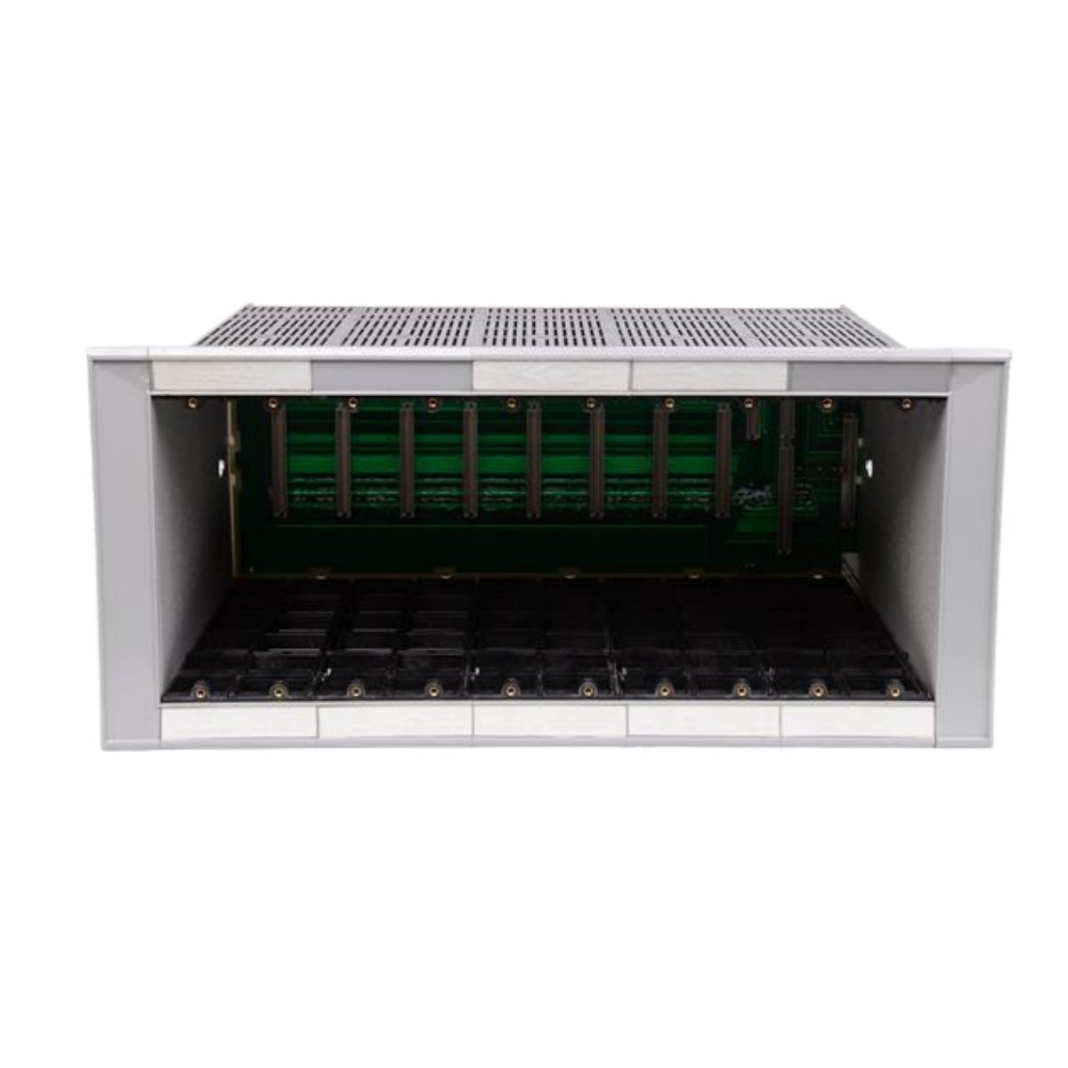 Buy Bently Nevada 3300/05-23-00-00 8 Slot Rack – 24V DC, 8U height, ATEX/CSA certified, durable aluminum frame for industrial monitoring systems.