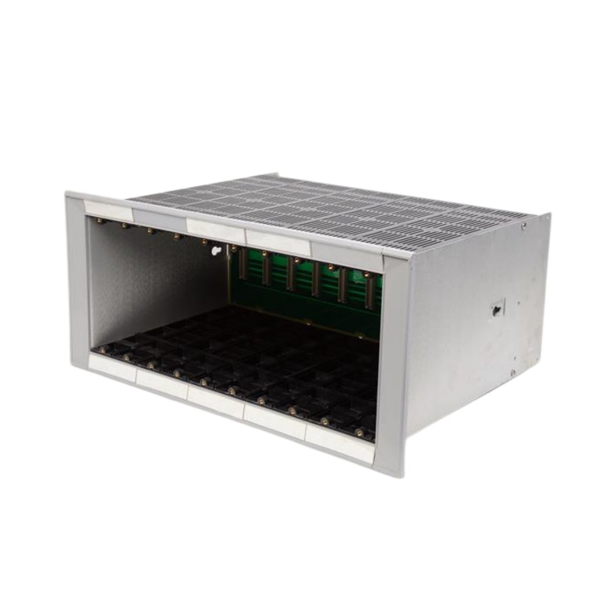Buy Bently Nevada 3300/05-23-00-00 8 Slot Rack – 24V DC, 8U height, ATEX/CSA certified, durable aluminum frame for industrial monitoring systems.