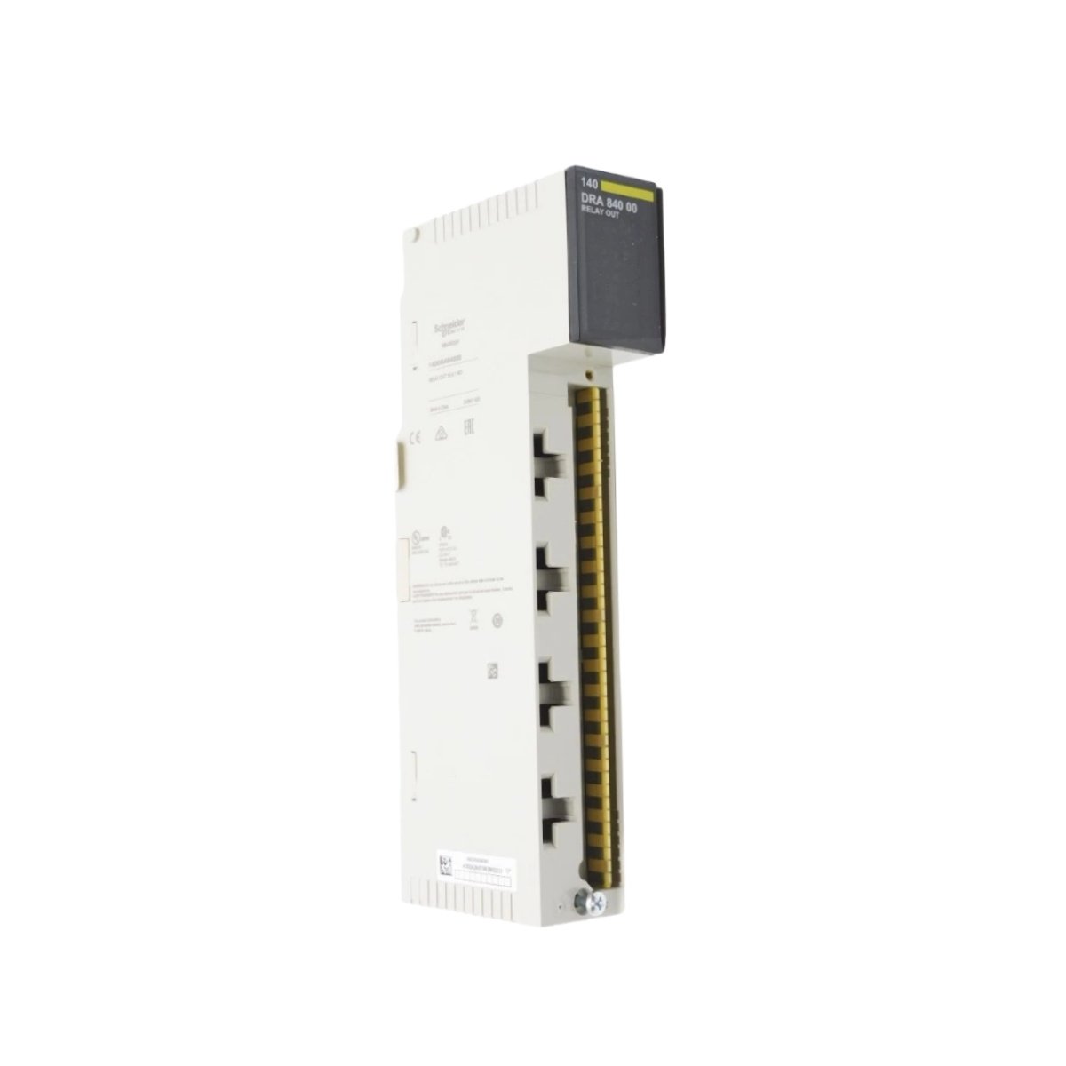 The Schneider Electric 140DRA84000 module offers 16 relay outputs, 500VA switching, and supports 20-250V AC. Explore full specs for this Modicon Quantum component.