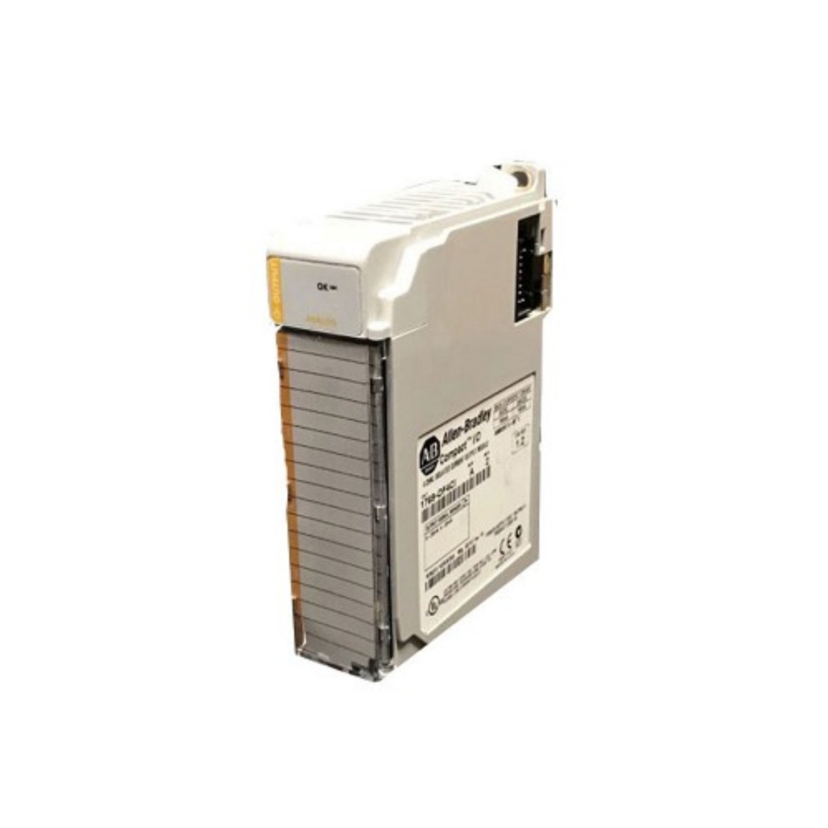 High-precision Allen-Bradley 1769-OF4CI 4-channel analog output module, 0–20 mA / 4–20 mA, compact, isolated, for industrial automation.