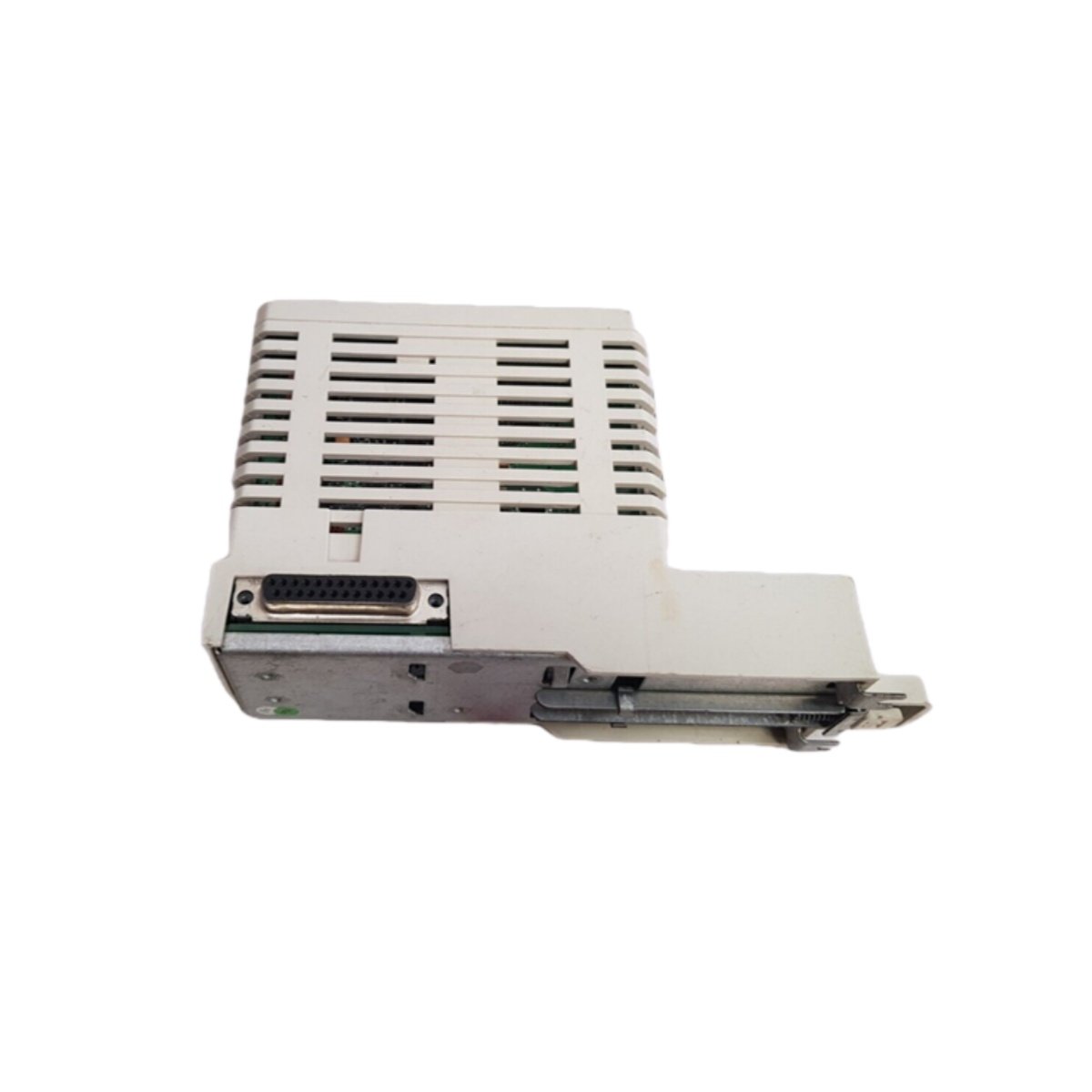 ABB CI858K01 3BSE018135R1 DriveBus interface module. Links controllers to AC drives. Dimensions 186x59x127.5mm, 0.7kg. RoHS compliant.