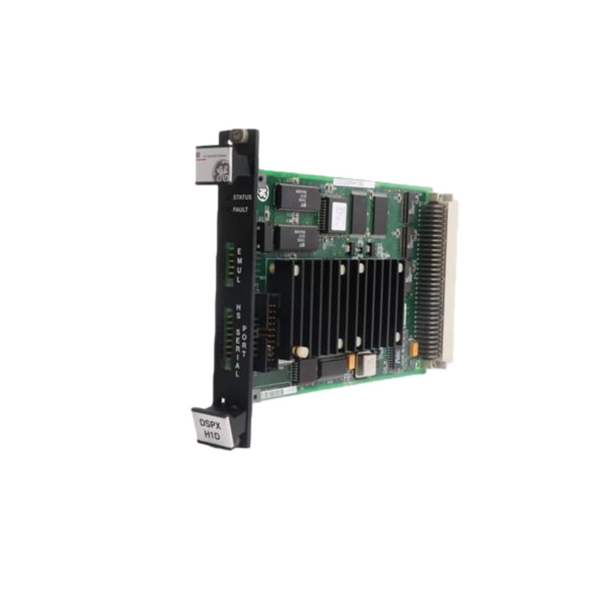 GE IS200DSPXH1D Digital Signal Processor control board for Mark VIe systems. Executes high-speed algorithms for turbine & machinery control.