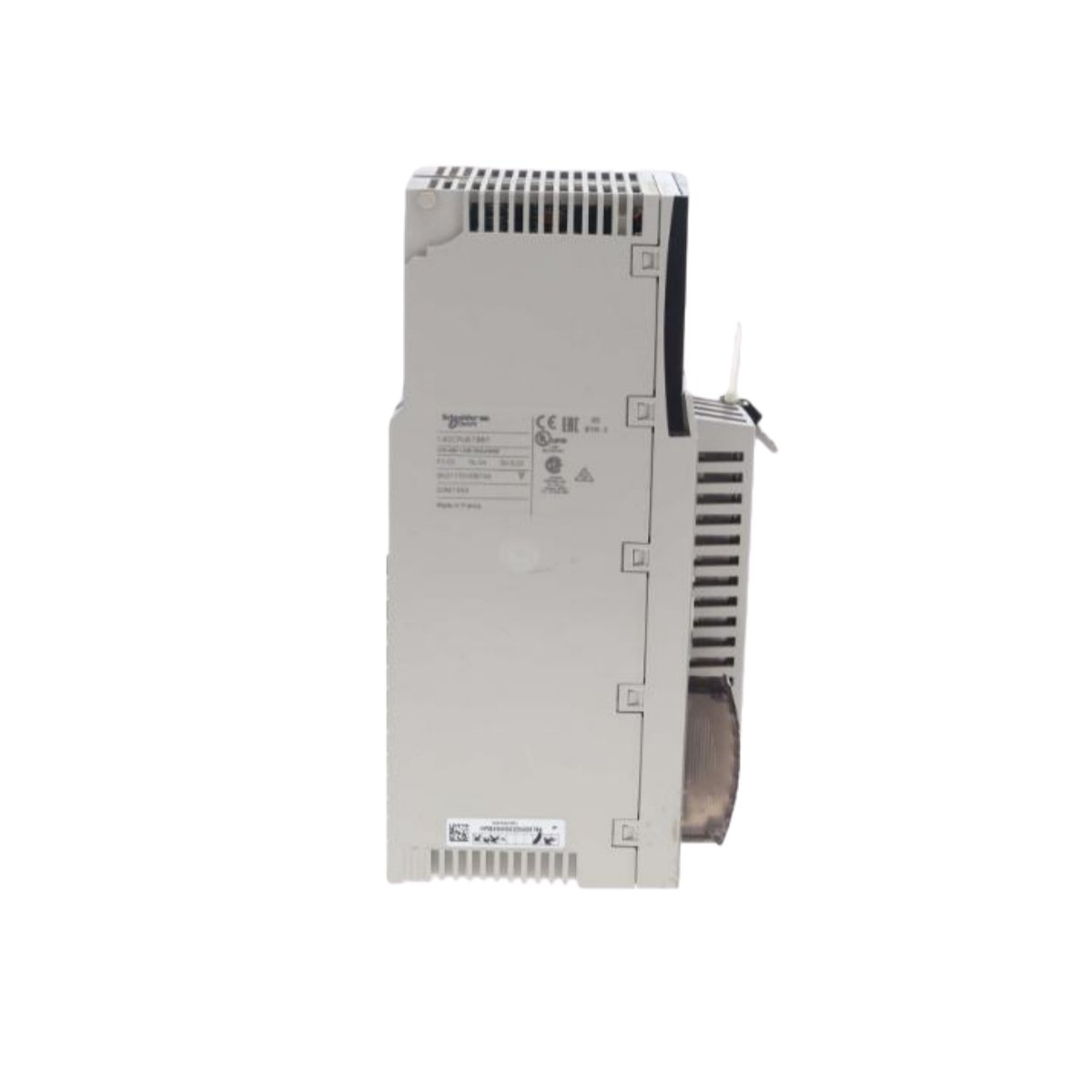 Schneider 140CPU67861 is a Quantum Hot Standby CPU with 266MHz clock. Supports 31 remote I/O drops, 63 MB+ stations, and manages 10k+ I/O points.