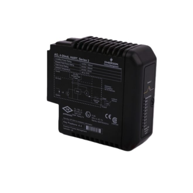 Emerson KJ3221X1-BA1 12P2531X082 Analog Output Module