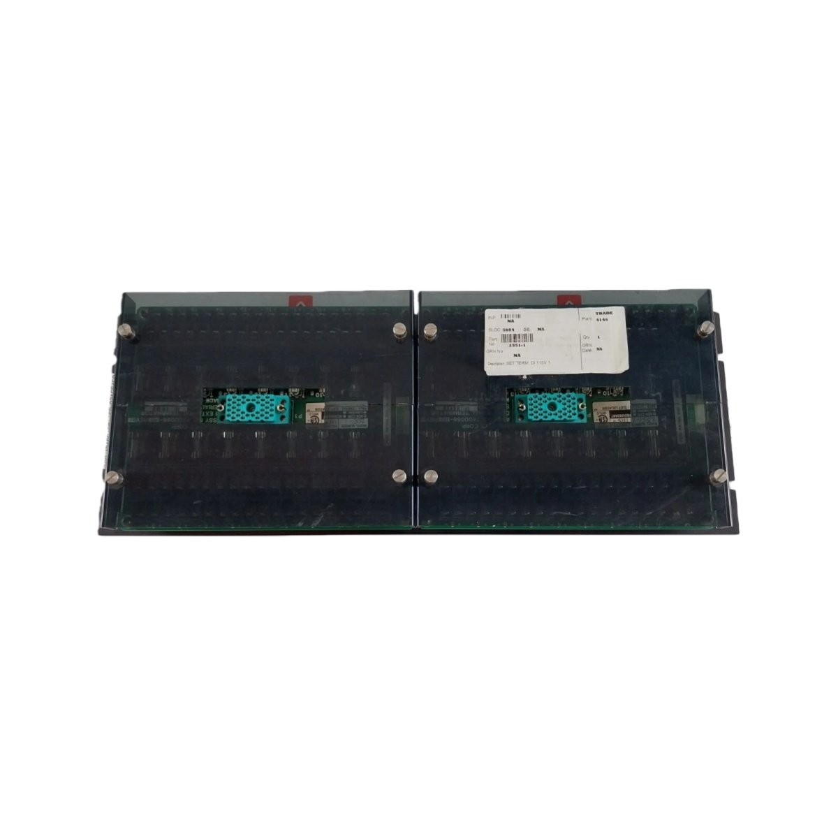 Triconex 2551 7400056-110 Terminator Panel | External for SIS I/O