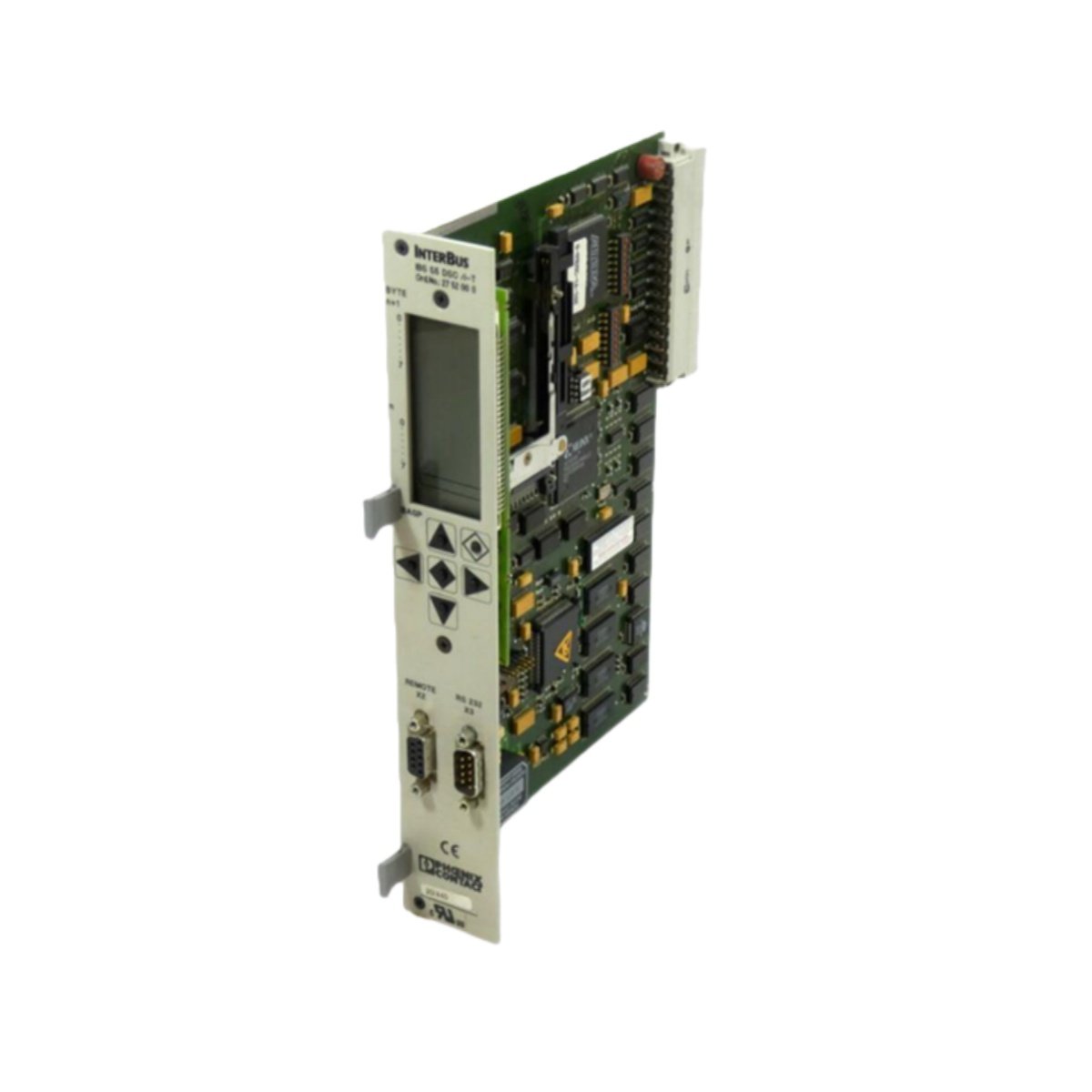 Triconex 2752 connector interface module with 2 adjustable 5V DC outputs, 0-250mA per channel, 16 field wire capacity, 0.14kg. Hot-swappable FRU for Triconex safety systems.