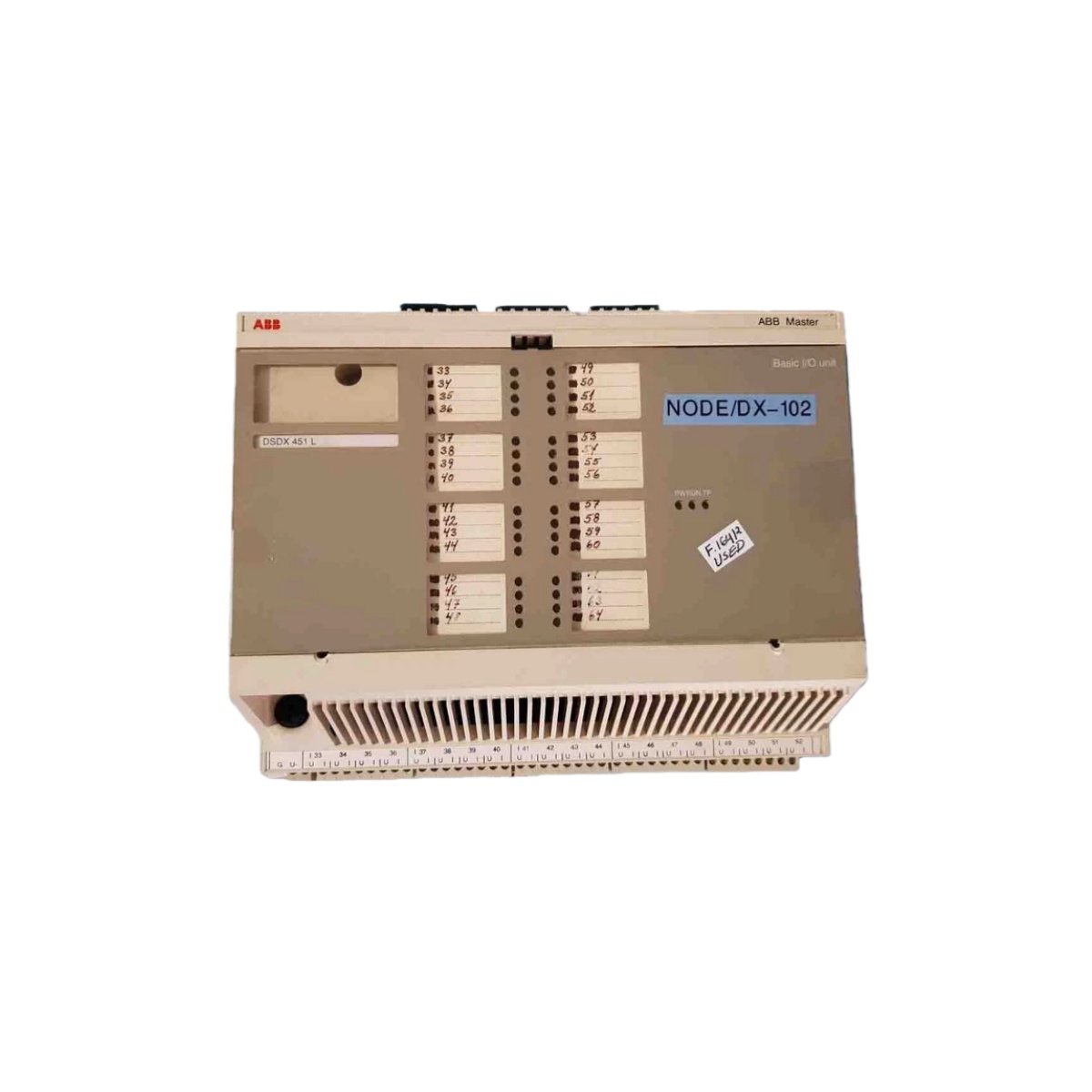 ABB DSDX451L Remote I/O Expansion Unit | 20 DI 24V + 12 Relay Outputs