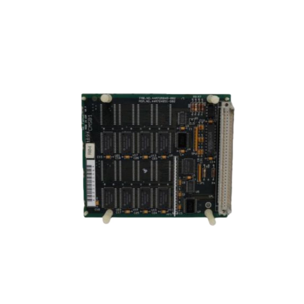 GE IC697MEM717 expansion memory module for Series 90-70 PLCs. Specs: configurable 64-512 KB, 6-month retention, 0.09 kg. From GE Fanuc/Emerson.