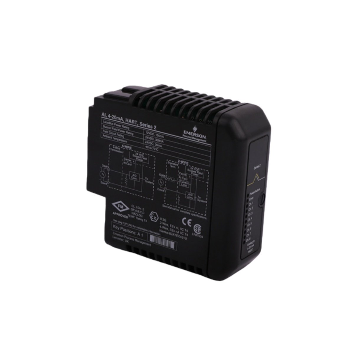 Emerson KJ3222X1-BA1 12P2532X072 | 16-Channel Analog Input Module