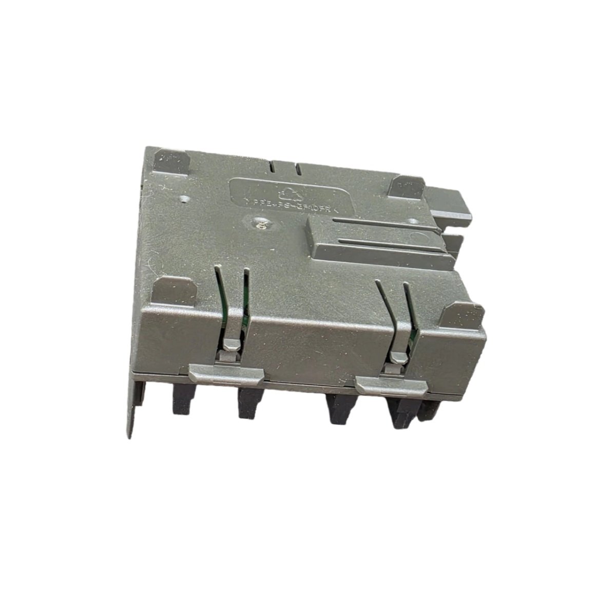 Siemens 6ES7195-7HB00-0XA0 bus module for ET 200S I/O. Provides data and power distribution with 10A current rating for PROFIBUS DP.