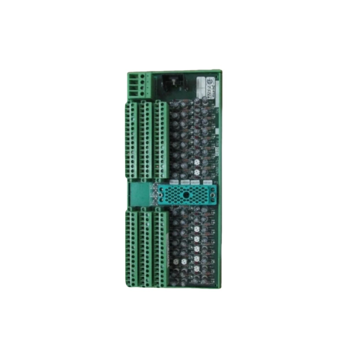 Buy the Triconex 9760-210 input termination panel for safety systems. Features 32 points, 5A rating, 250Vac, screw clamp terminals, 50-pin cable interface, and surge suppression.