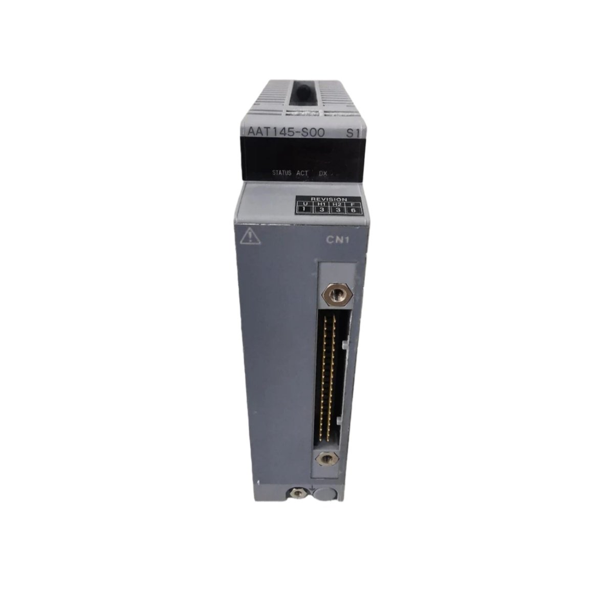 Yokogawa AAT145 Thermocouple Input Module with multiple thermocouple type support. High-resolution conversion with cold junction compensation. Industrial control.