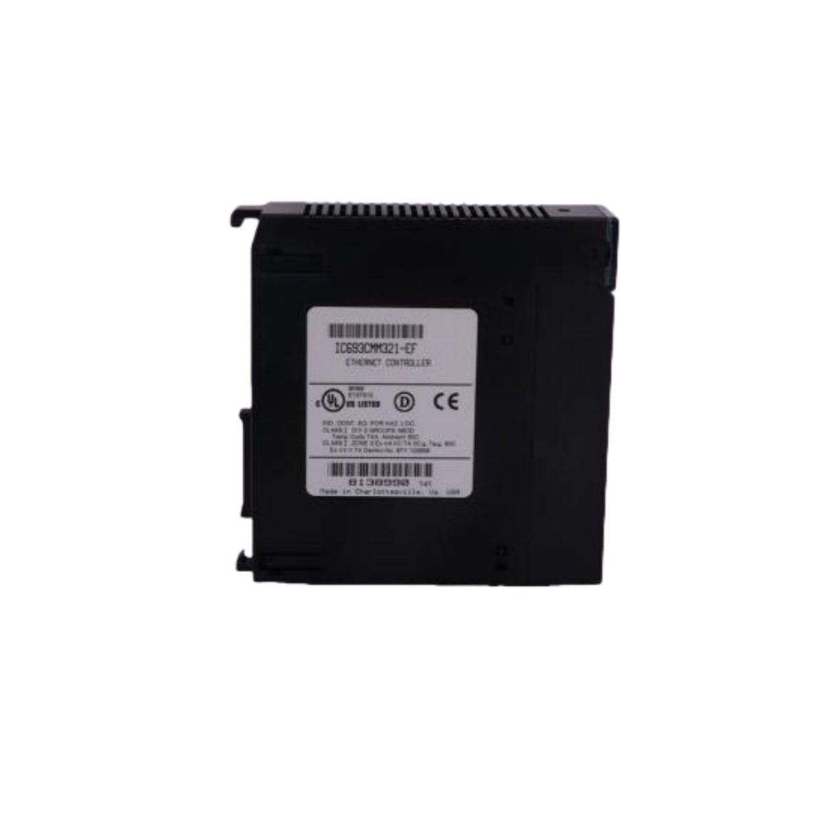 GE IC693MDL753 discrete output module with 32 channels, 0.5A per point, 12-24 VDC operation, and 1500V isolation for Series 90-30 PLCs.