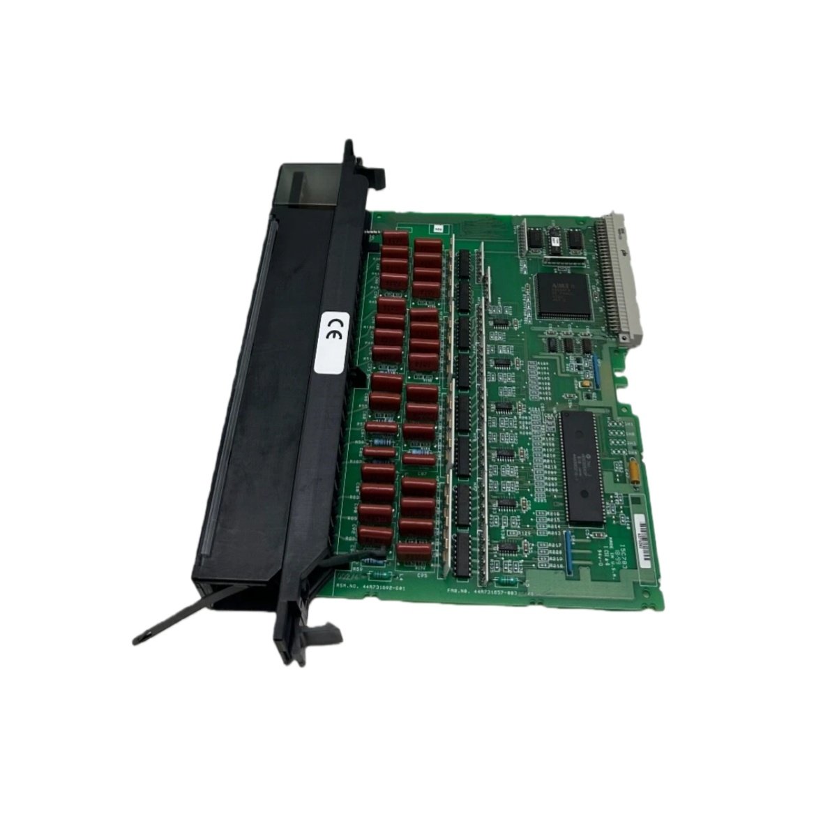 GE IC697MDL650 logic input module with 24 VDC operation. Features 16 input points, optical isolation, and compatibility with 90-70 Series PLC systems.