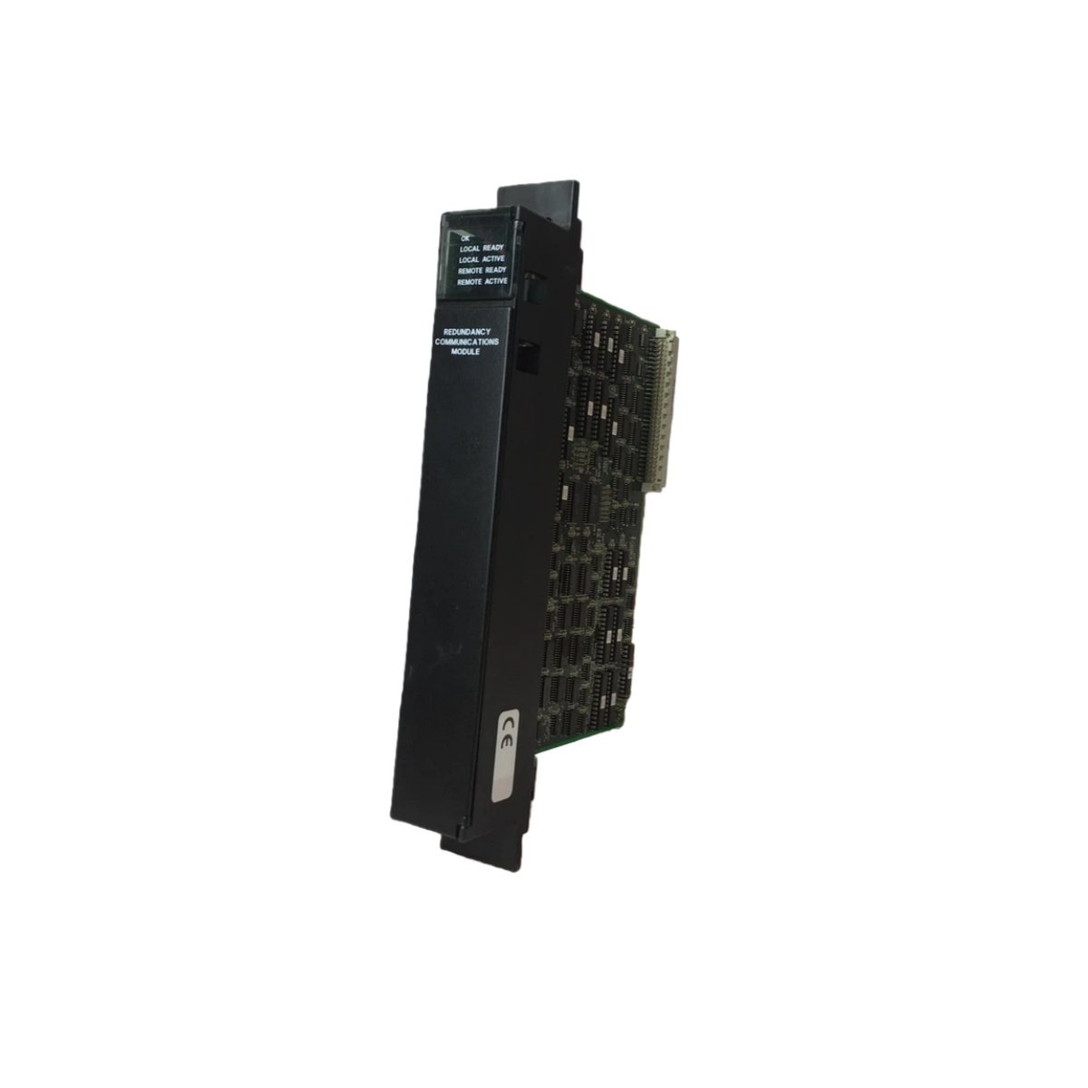 GE IC697RCM711 redundancy communications module for Series 90-70 PLCs. Fiber optic link,