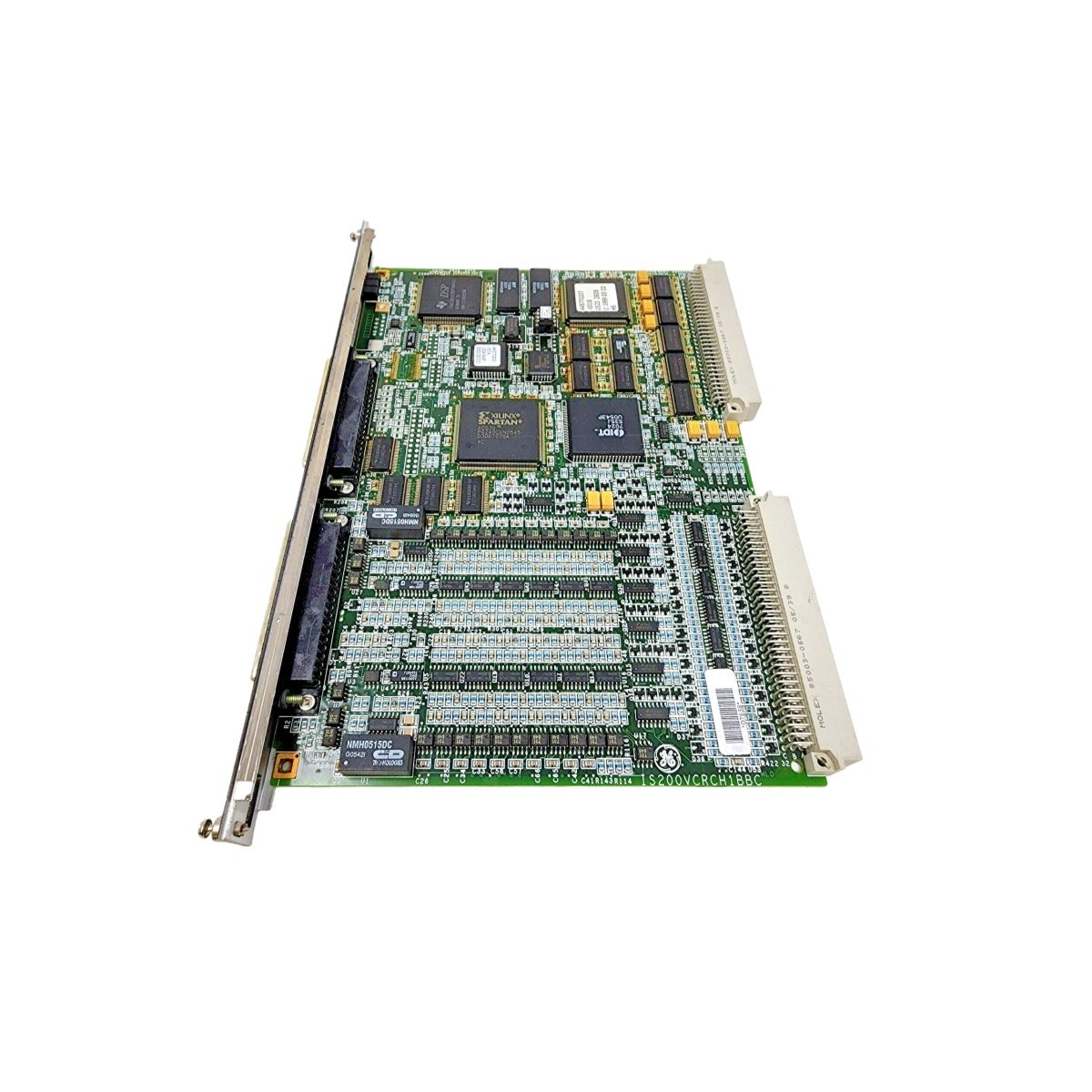 GE IS200VCRCH1B / IS200VCRCH1BBC circuit board card for Speedtronic Mark VI systems. Provides signal conditioning and interface functions for turbine control.