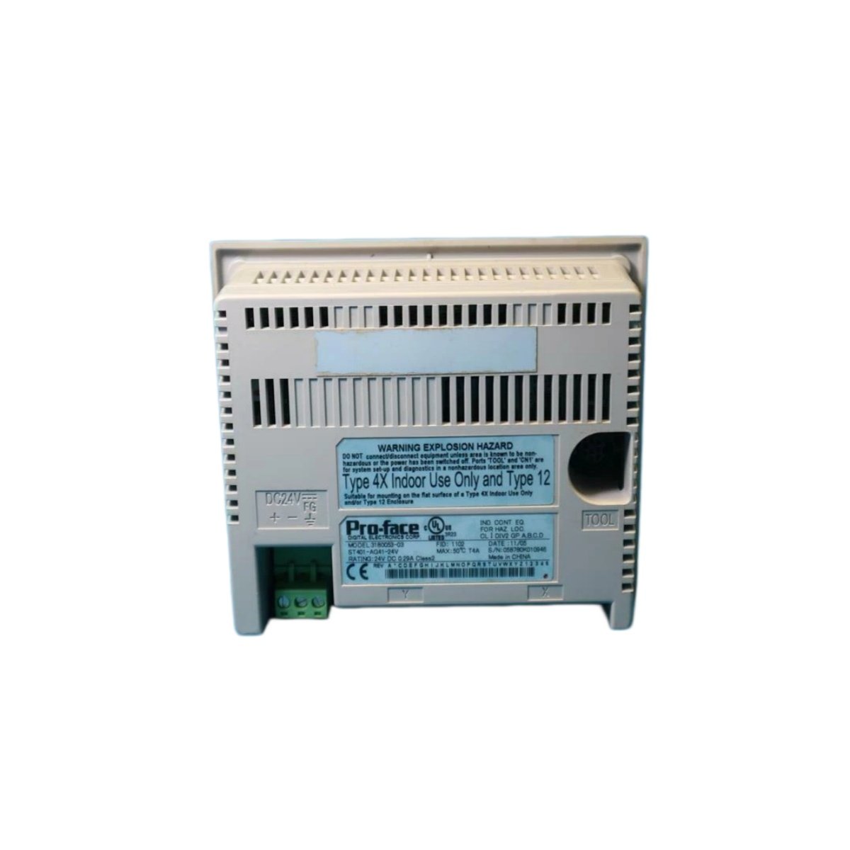 Xycom ST401AG4124V Flat Panel Operator Interface - Image 3