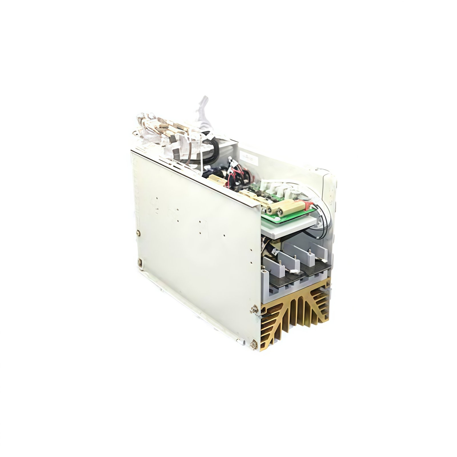 GE DS2020FEANRP050A field exciter module with 6 SCR firing channels, 3500V isolation, for EX2100 excitation systems. Precise generator voltage control.