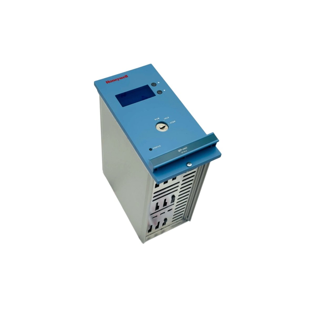 Honeywell FC-QPP-0002 quad processor module. 24V DC, 4 cores, 0.8kg, 25cm x 18cm x 5cm. High-performance computing.