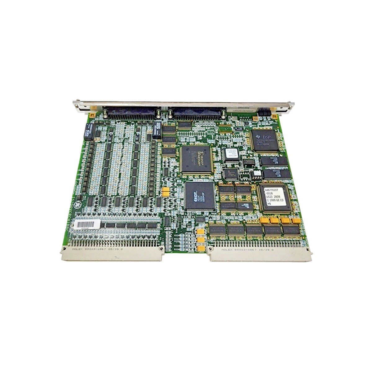 GE IS200VCRCH1BBC Discrete I/O Board features 32 inputs and 32 outputs. Includes 64 opto-isolators, 400µF capacitors, 1ms response.