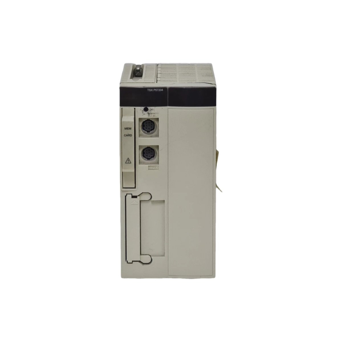 Schneider TSXP57204 Unity processor for Modicon Premium. Features 1024 KB memory, built-in Ethernet, and high-speed execution for complex automation.