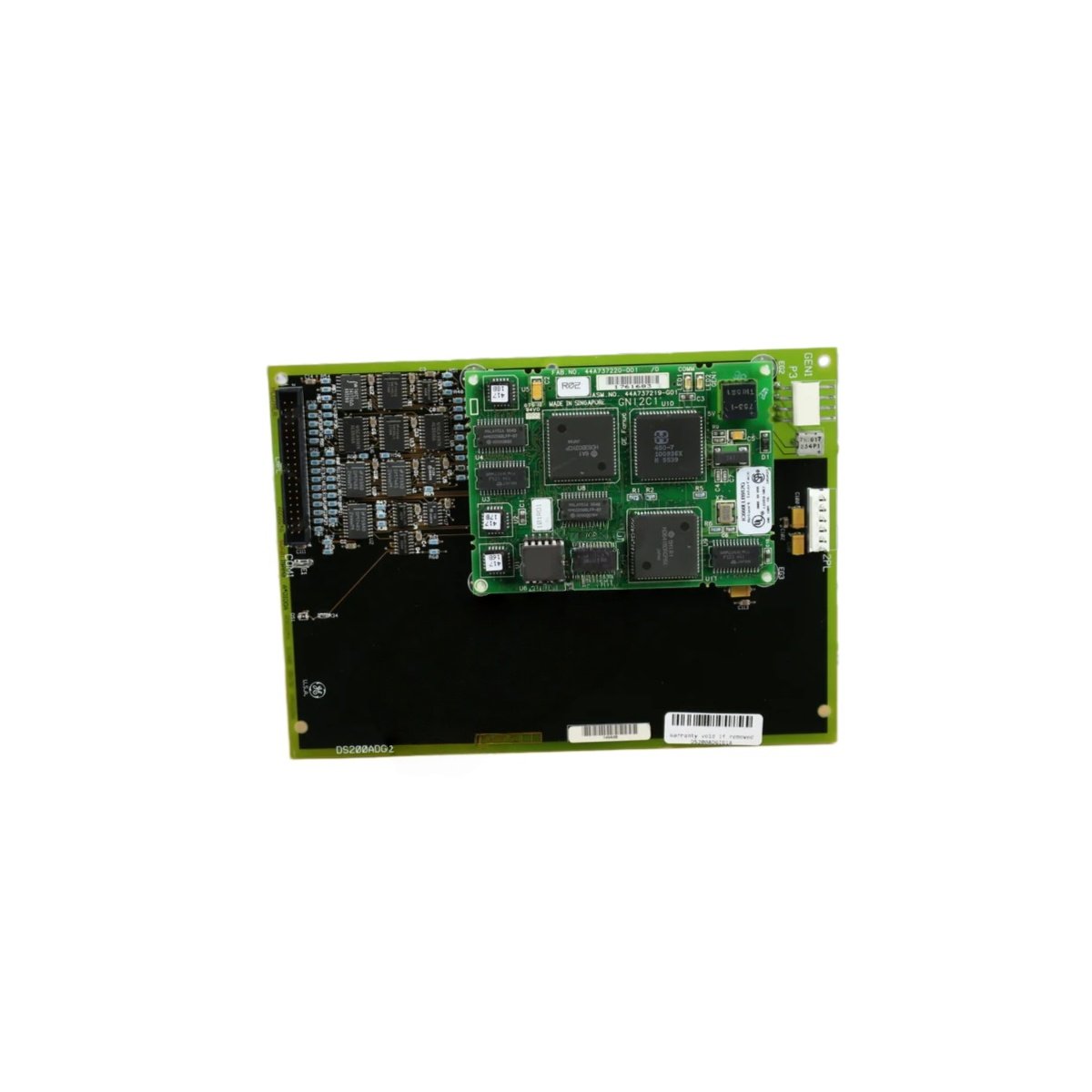 GE DS200ADGIG1A DS200ADGIG1AAA PCB 8 analog channels 1000µF storage 15V DC input for Mark V turbines 8 Channels | 15V DC