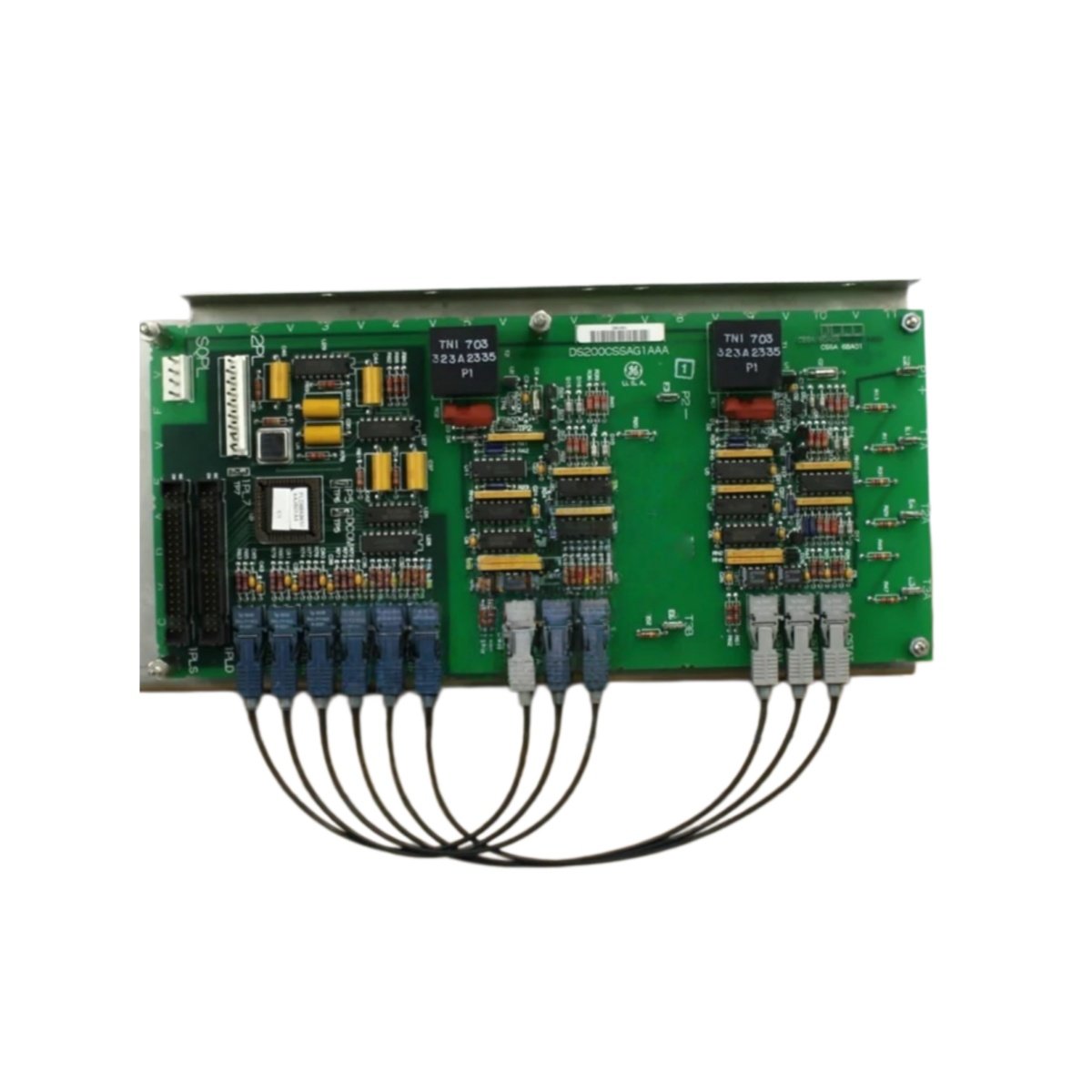GE DS200CSSAG1A DS200CSSAG1AAA cell state sensor board for Mark V. 8 isolated inputs, 0-10V measurement, thermistor temperature