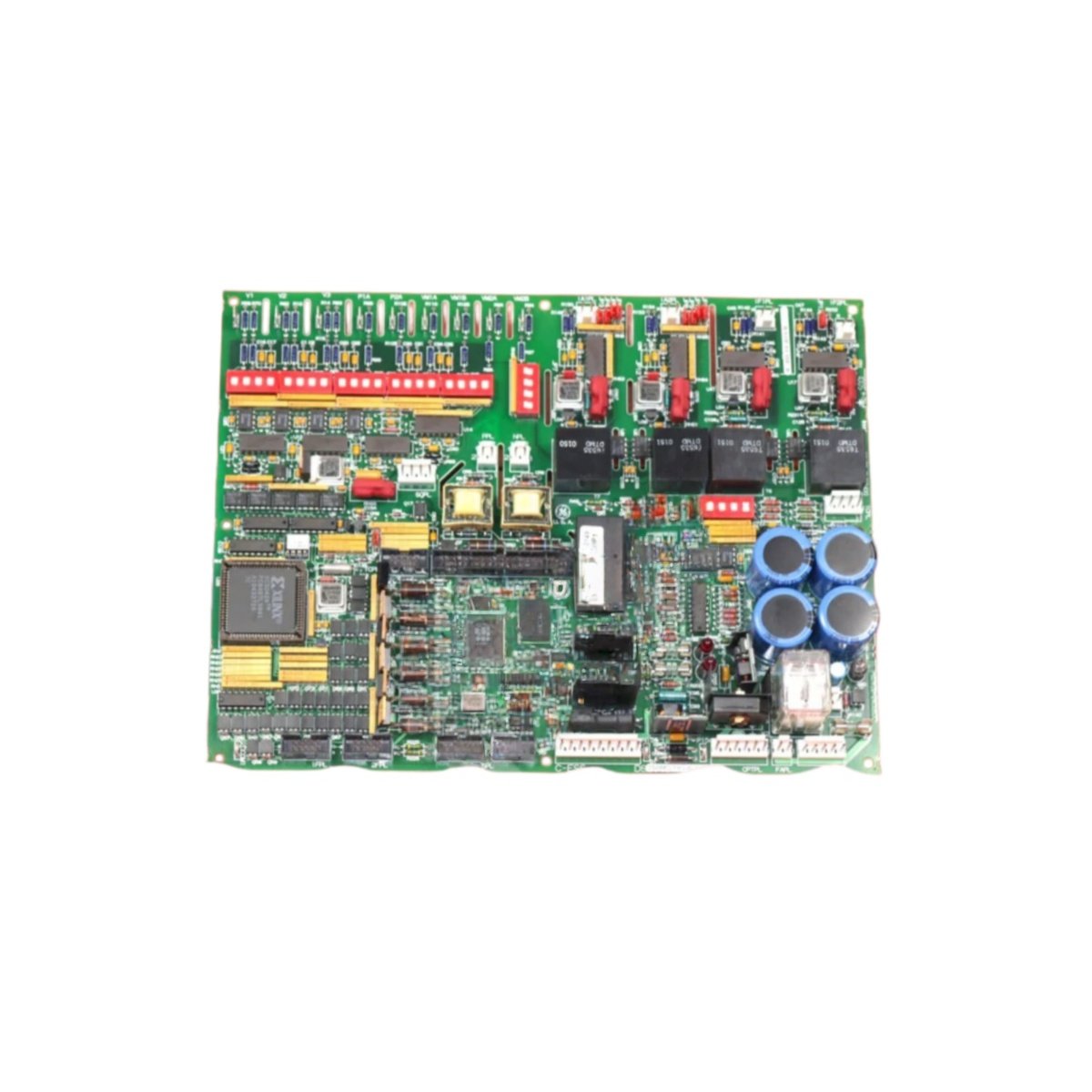 GE DS200PCCAG1A DS200PCCAG1ADB Mark V power card. 12 fused outputs, 3 input rails, 12 LEDs, slot 2.Power Connect Card | Mark V