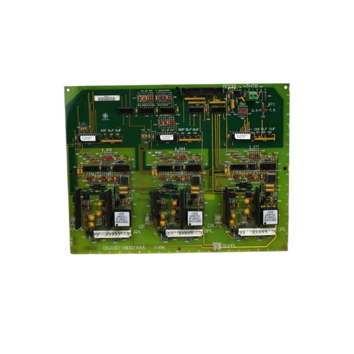 GE DS200IIBDG1A DS200IIBDG1AD IGBT board for drive systems. 1200V, 200A, 24V DC, 0.55kg, 6-layer PCB, 6 IGBT modules. Shop now.