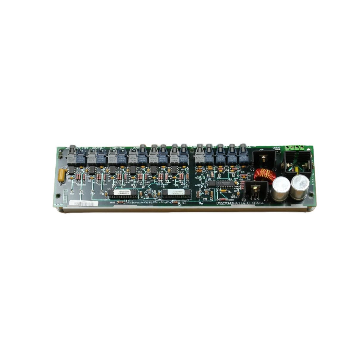GE DS200MBHAG1A DS200MBHAG1AFC communication board for Mark V turbine. Dual serial ports RS-232/485, Modbus RTU/ASCII, DNP 3.0, 128KB buffer, 0.31kg.