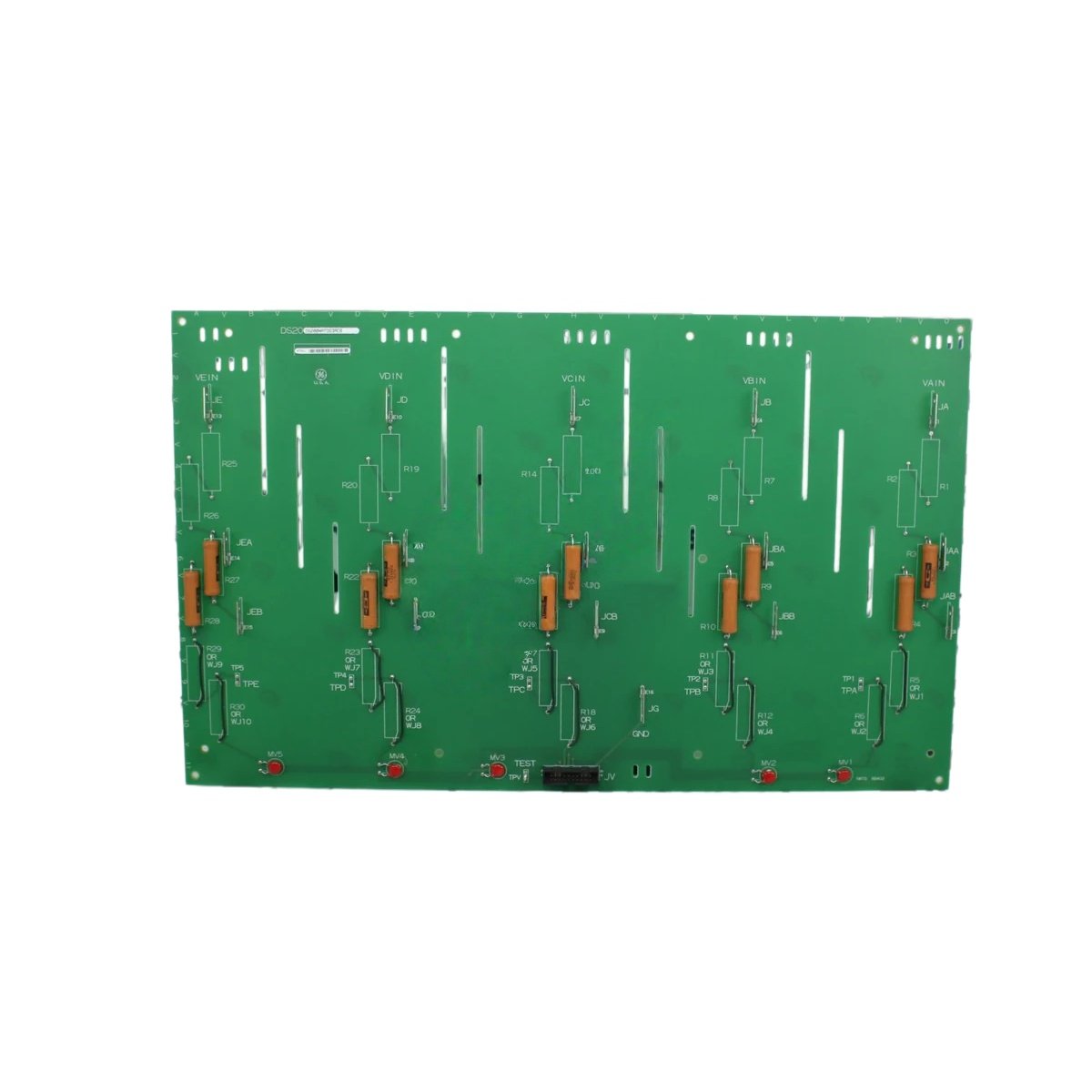 GE DS200NATOG3A DS200NATOG3ACB feedback scaling board for drive systems. 24V DC, 0.27kg, 4-layer PCB, 10 ICs, 8 capacitors. Shop now.