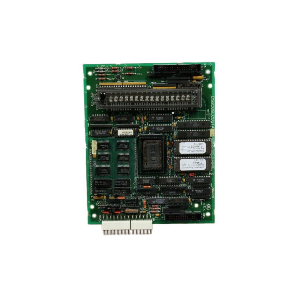 GE DS200SLCCG1A DS200SLCCG1ABA LAN communication control card for Mark V turbine. 10/100 Ethernet, Modbus TCP/IP, 1500V isolation, 32-bit processor