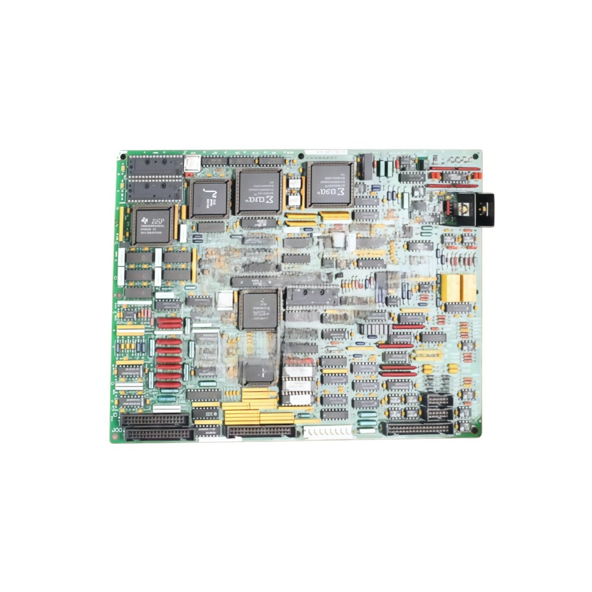 GE DS200TCQEG2A DS200TCQEG2AED I/O Processor Board for Mark V turbines. 8 analog inputs, 4 outputs, 16/16 discrete, 16-bit, 0.59kg.